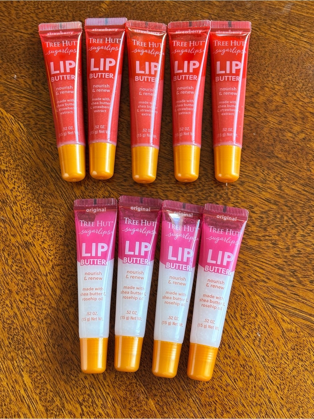 Tree Hut Lip Butter Duo Pack - Pink & Red Nourishing Lip Balm